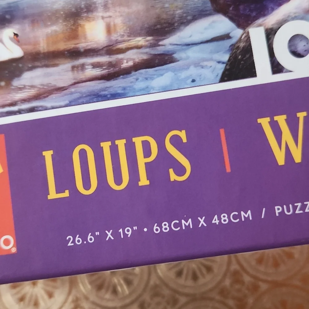 Wolf Puzzle 1000 Piece NWT
